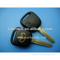 Top quality Toyota remote key shell key case key cover with two holes on the side